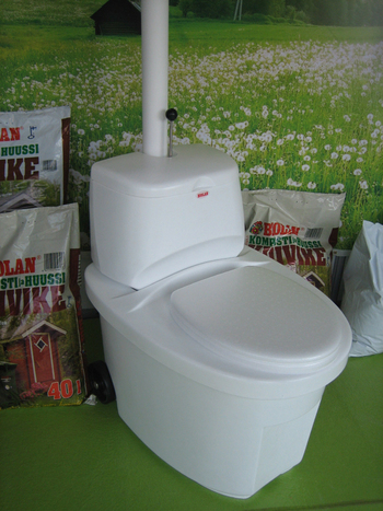 Toilette sèche à séparation d'urine BIOLAN Blanc
