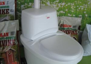 Toilette sèche à séparation d'urine BIOLAN Blanc