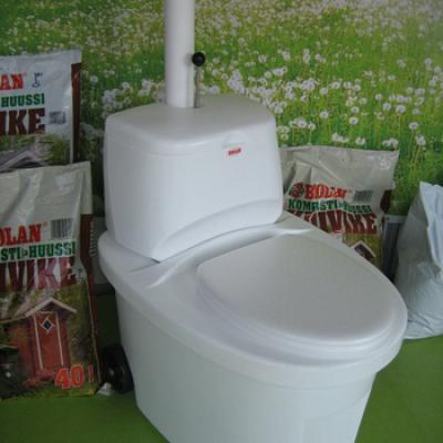 Toilette sèche à séparation d'urine BIOLAN Blanc
