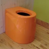 Toilette sèche Ecodomeo Néodyme orange 2