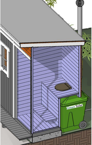 Toilette seches verdoyante 330 litres