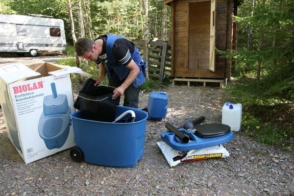 Toilette sèche à séparation des urines BIOLAN