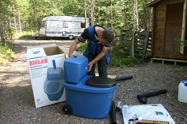 Toilette sèche à séparation des urines BIOLAN