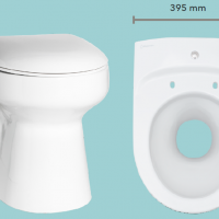 Dimensions de la Toilette sèche Wostman EcoDry B